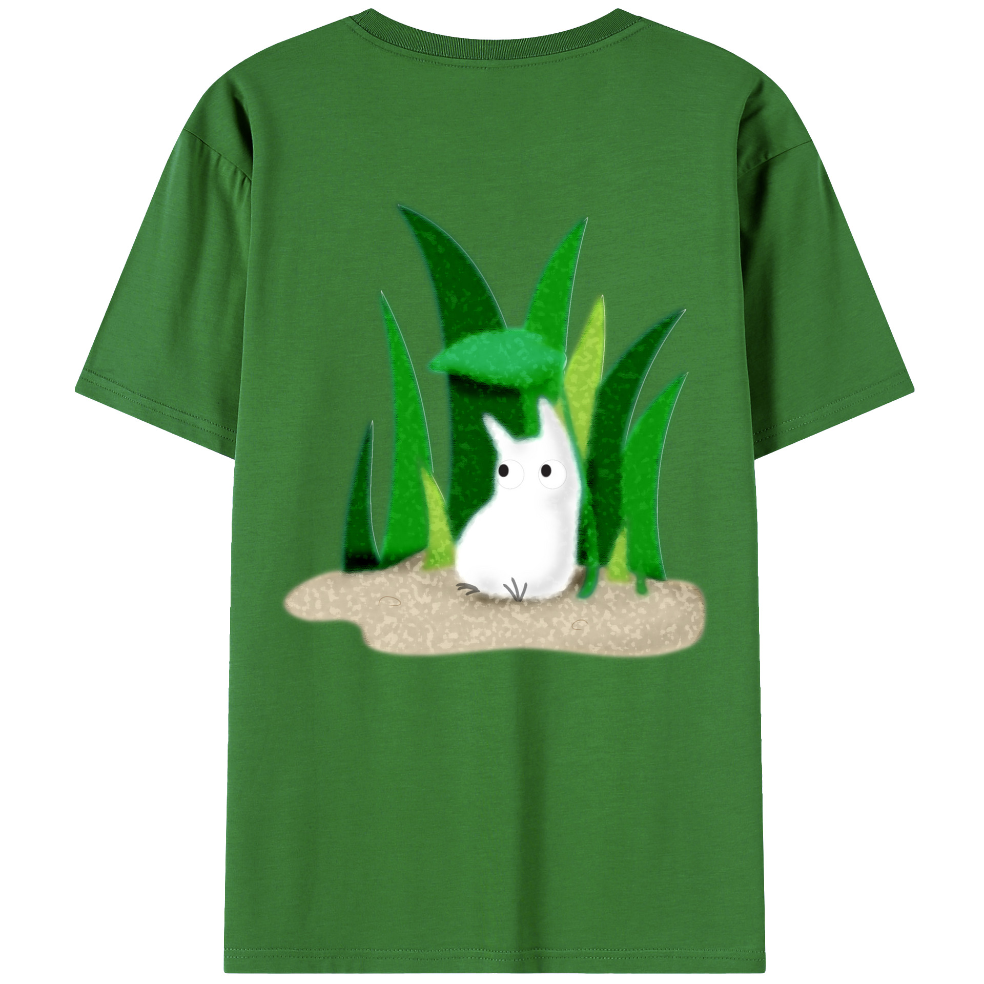 （画像用） となりのトトロ 草壁メイ 草壁サツキ My Neighbor Totoro Satsuki Kusakabe Mei Kusakabe レディース半袖Tシャツ(バックプリント)